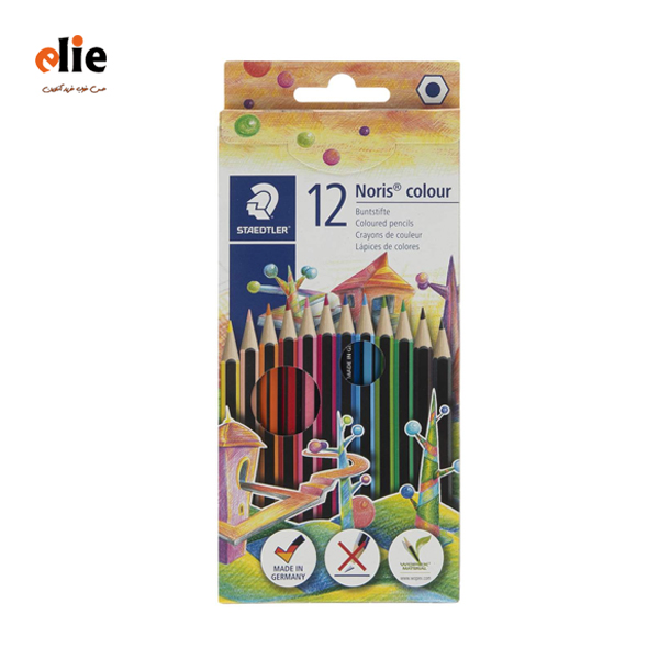 مداد رنگی 12 رنگ استدلر