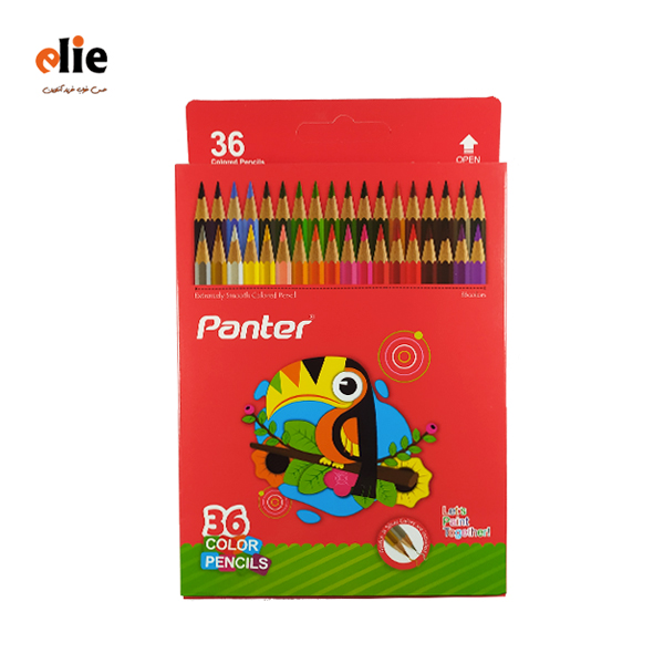 مداد رنگی 36 رنگی پنتر جعبه مقوایی