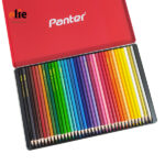 مداد رنگی جعبه فلزی پنتر 36 رنگ