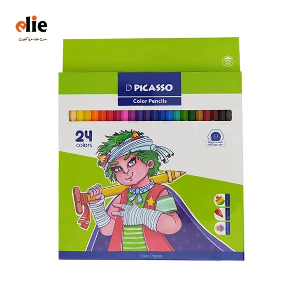 مداد رنگی 24 رنگ پیکاسو