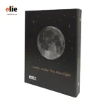 دفتر کلاسوری 26 حلقه ایمان طرح ماه