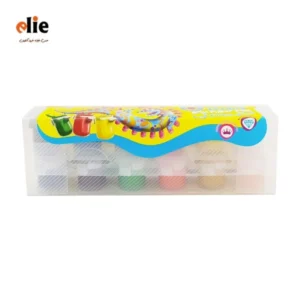 گواش 12 رنگ کوچک آریا جعبه طلقی