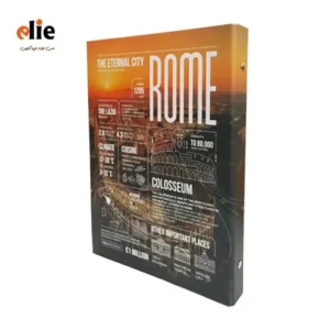 دفتر کلاسوری 100 برگ پیل طرح Rome
