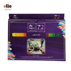 مداد رنگی 72 رنگ جعبه مقوایی ام کیو