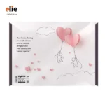 پوشه دکمه دار طرحدار پاپکو