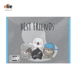 پوشه دکمه دار فانتزی پاپکو