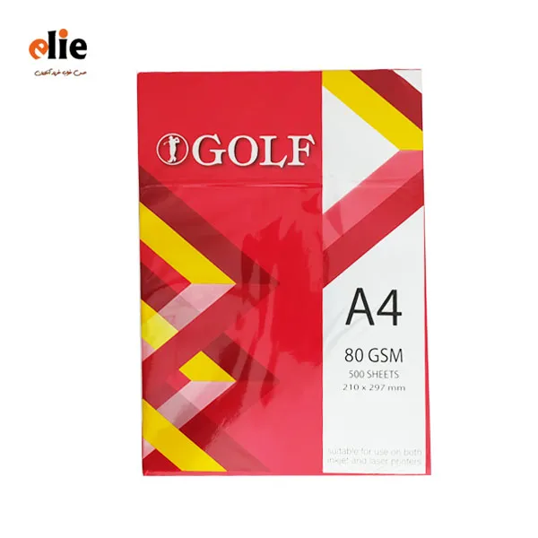 گلف_2 کاغذ A4 80 گرم گلف
